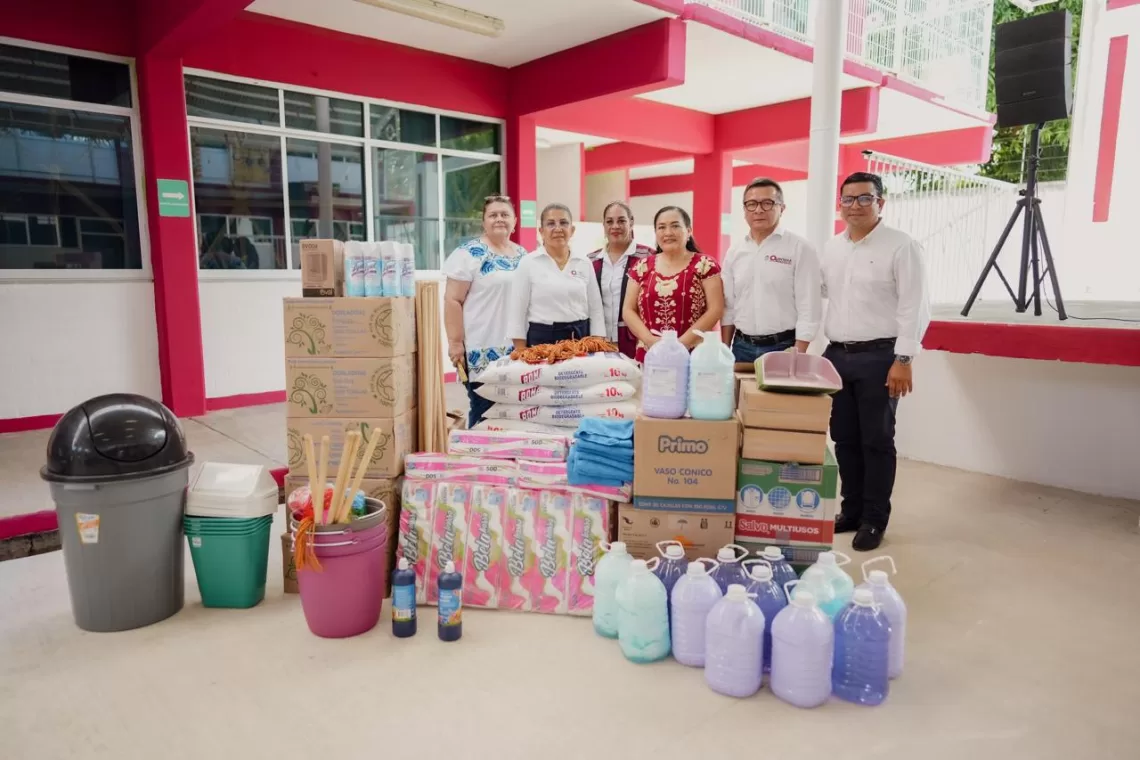 Impulsan bienestar infantil en Chetumal: entregan equipo y mobiliario a Centro de Atención Infantil