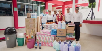 Impulsan bienestar infantil en Chetumal: entregan equipo y mobiliario a Centro de Atención Infantil