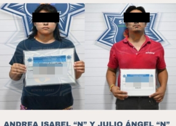 Detenidos por alterar el orden público en Cancún