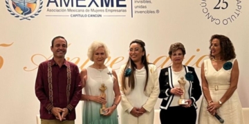 AMEXME celebra 25 años de liderazgo femenino en Cancún
