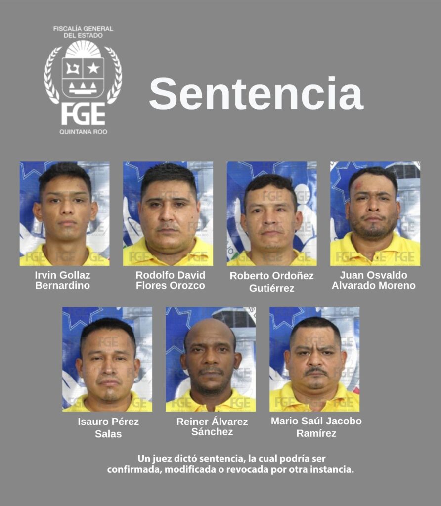 Sentencian a 50 años de prisión a 7 sujetos por secuestro agravado