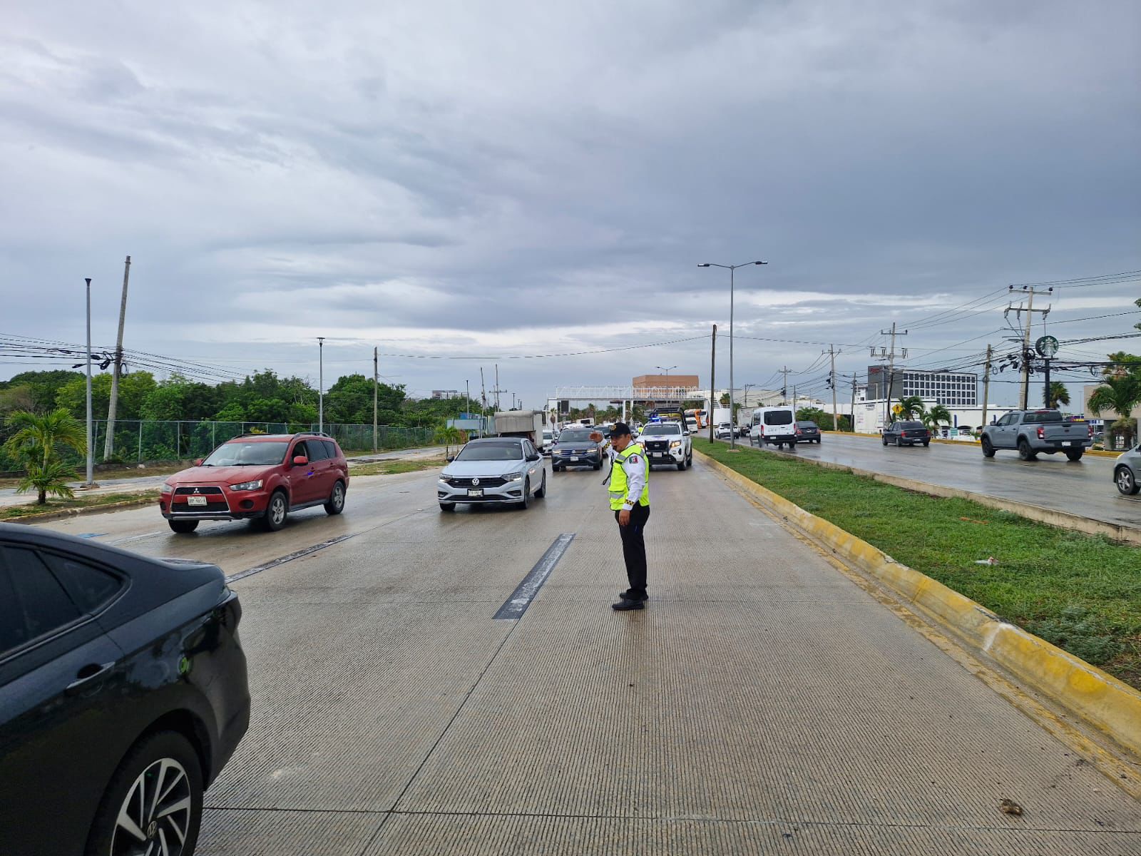 Nueve percances viales en el bulevar Colosio esta mañana