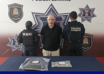 Cae presunto narcomenudista en la SM 219 de Cancún con más de 20 dosis de marihuana