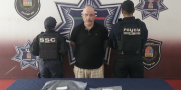 Cae presunto narcomenudista en la SM 219 de Cancún con más de 20 dosis de marihuana