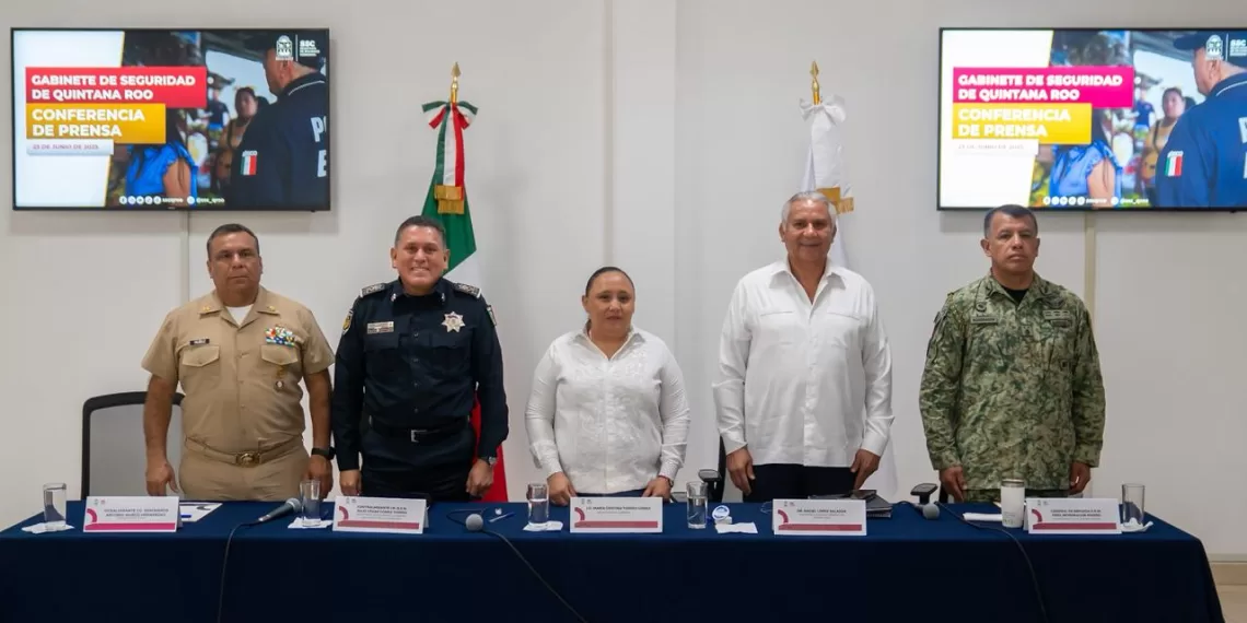 Detalla SSC detenidos, drogas, armas, y vehículos asegurados en una semana
