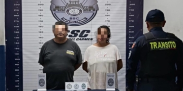 Detenida pareja ebria que conducía en sentido contrario