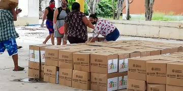 Fortalecen programa alimentario que atiende a más de 57 mil familias