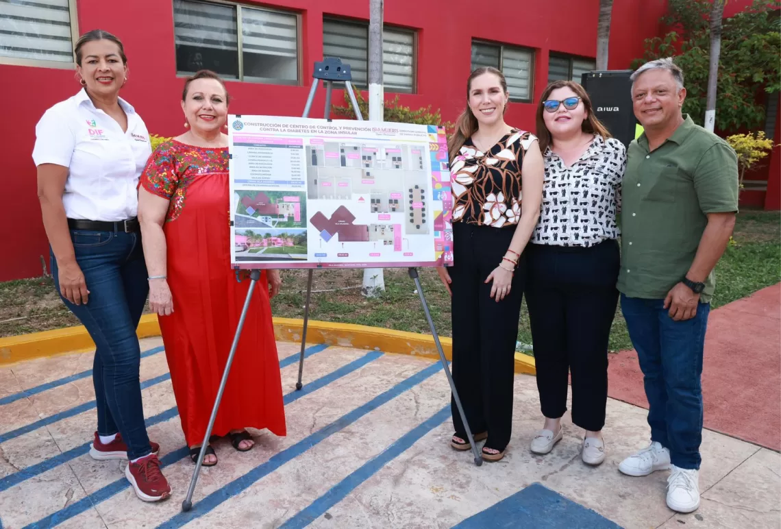 Atenea Gómez impulsa centro especializado contra la diabetes en Isla Mujeres