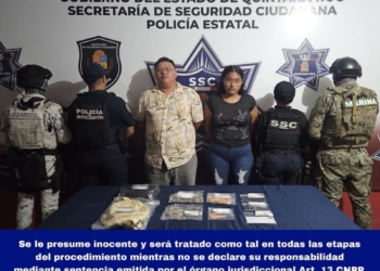 Caen dos narcomenudistas en Cancún
