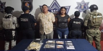 Caen dos narcomenudistas en Cancún