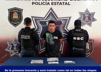 Narcomenudista detenido con mota y cristal en Villas del Mar