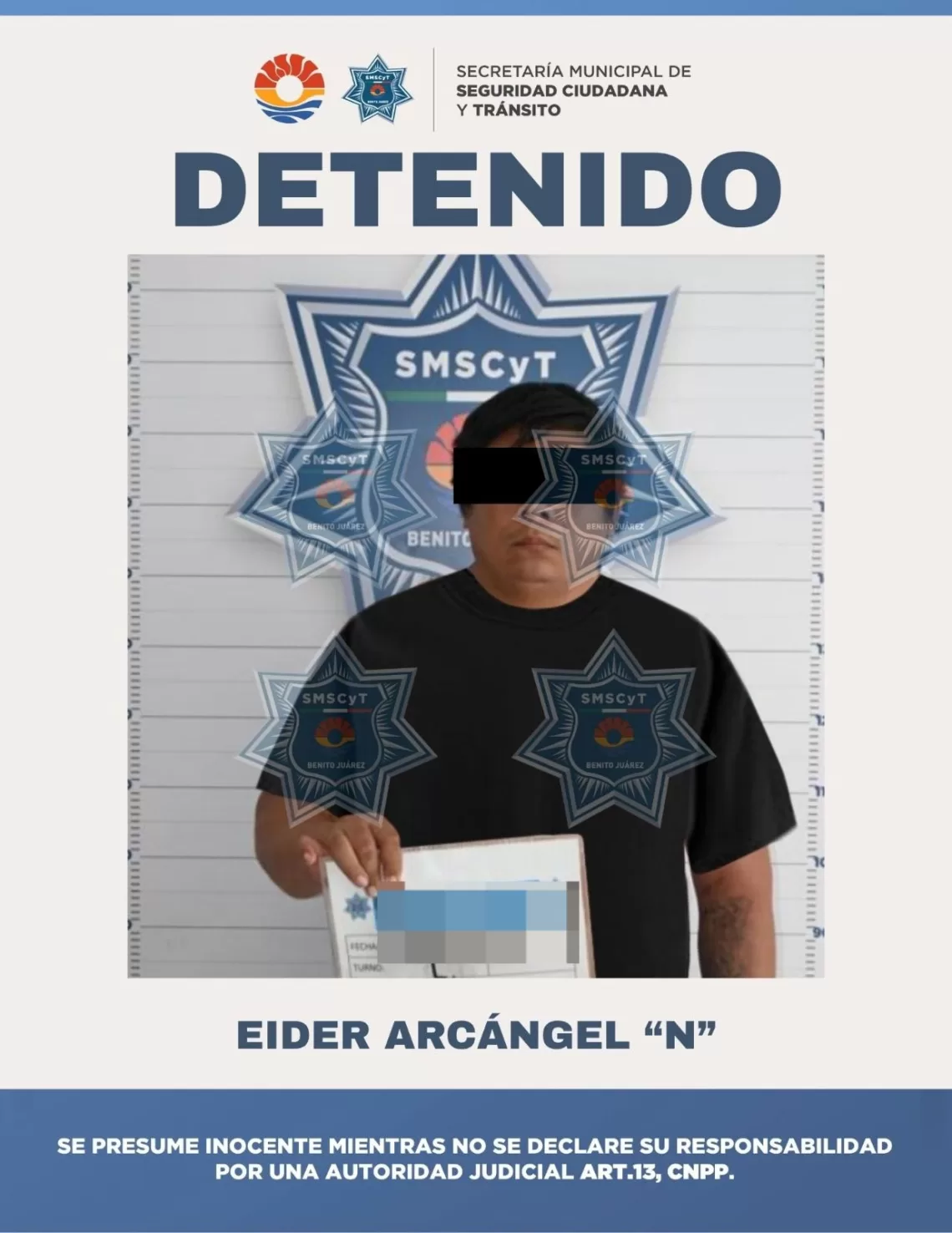 Es detenido en Cancún por violencia familiar