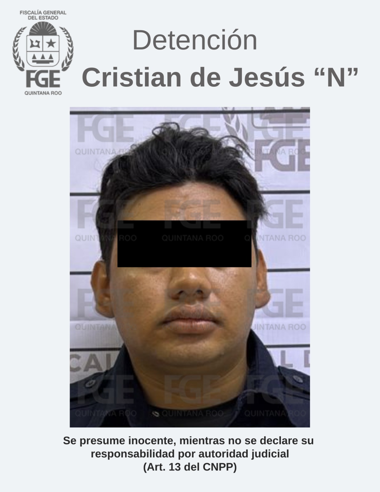 Fiscalía detiene a dos policías en Cozumel por abuso de autoridad; uno es investigado por homicidio