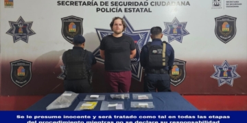 Detienen a narcomenudista en Hacienda Real del Caribe