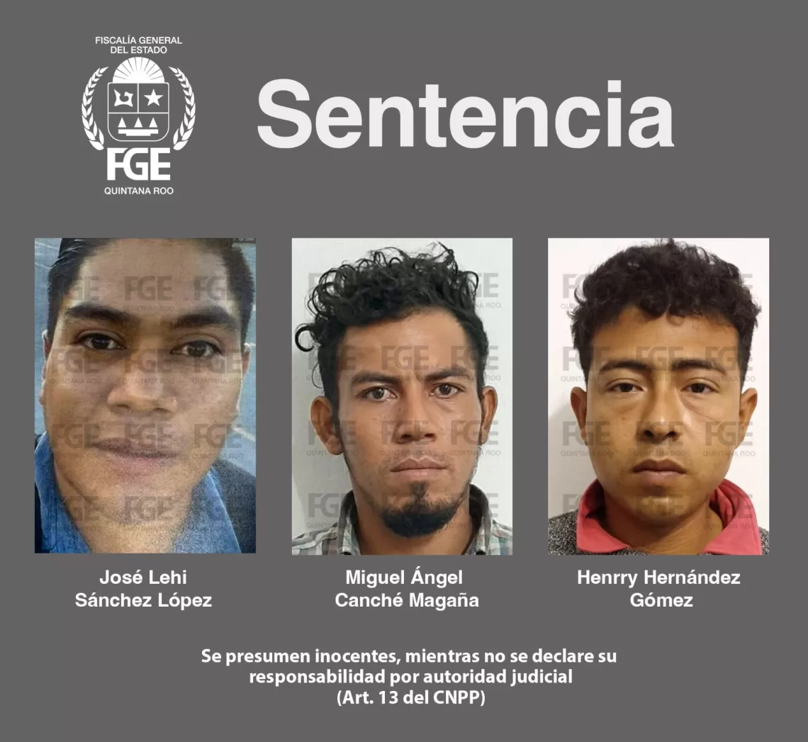 Fiscalía de Quintana Roo logra 16 sentencias condenatorias en una semana