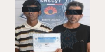 Dos detenidos con drogas en Cancún