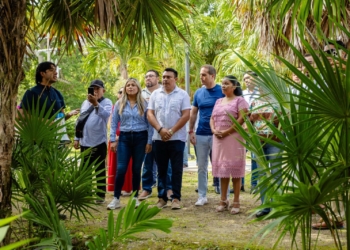Mejoran la imagen de la Casa de la Cultura y Biblioteca de Cobá
