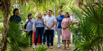 Mejoran la imagen de la Casa de la Cultura y Biblioteca de Cobá