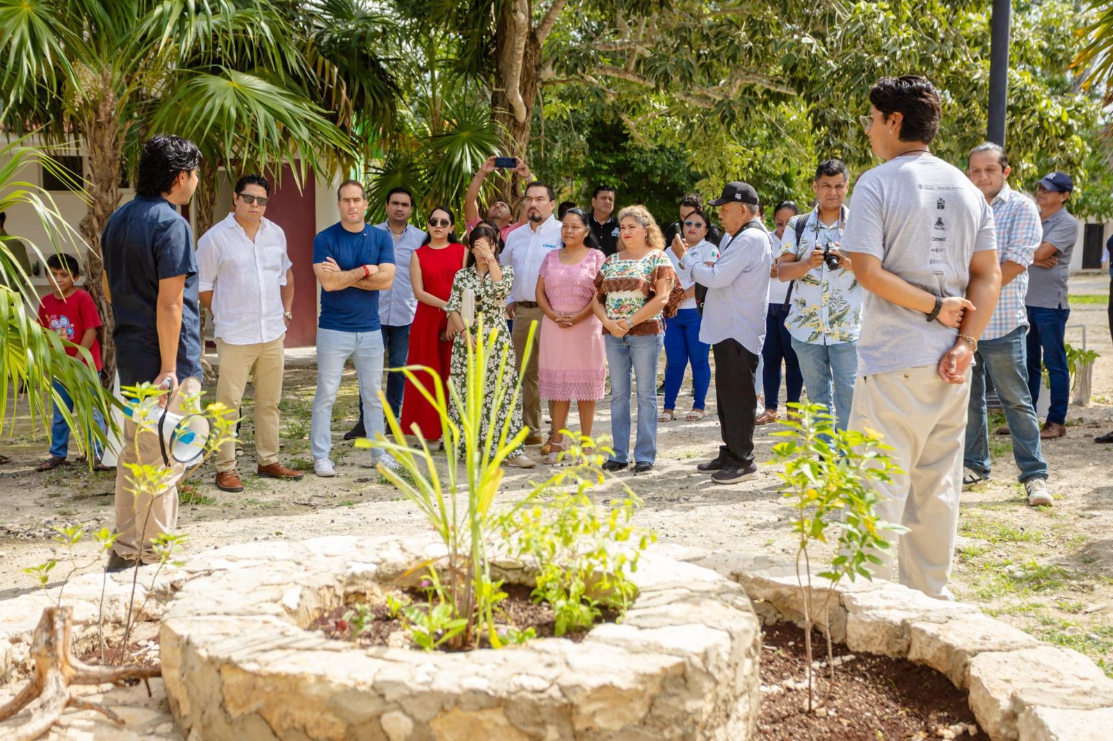 Mejoran la imagen de la Casa de la Cultura y Biblioteca de Cobá