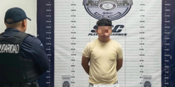 Le arrebata a su bebé y la golpea: joven de 20 años es detenido en Playa del Carmen