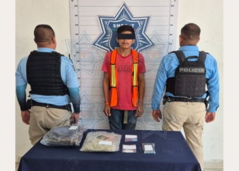 Sorprenden a un individuo en la Zona Hotelera con drogas