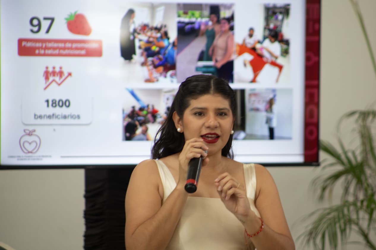 Impulsa gobierno de Estefanía Mercado estrategia nutricional