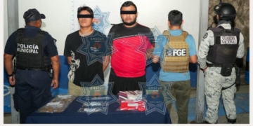 Dos detenidos en Cancún por delitos contra la salud