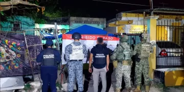 Tres detenidos y droga asegurada tras cateos en Cancún