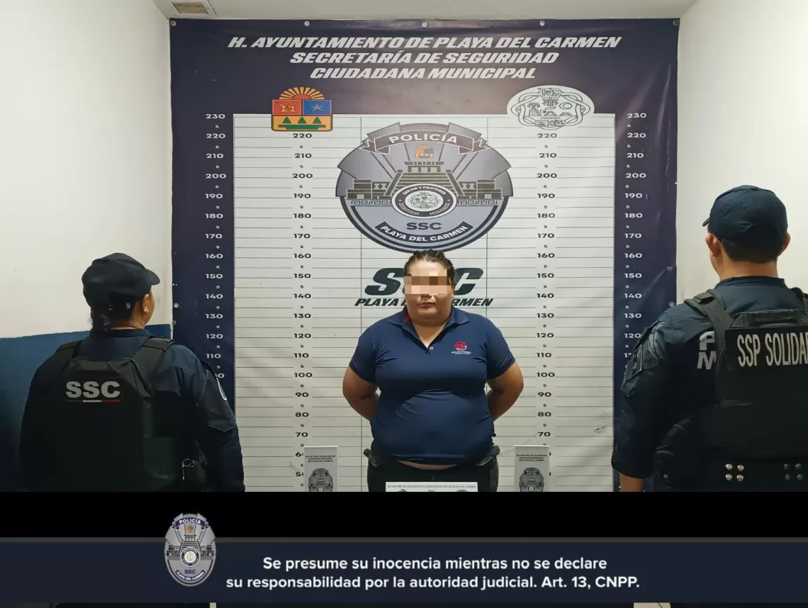 Detenida al volante de un auto robado