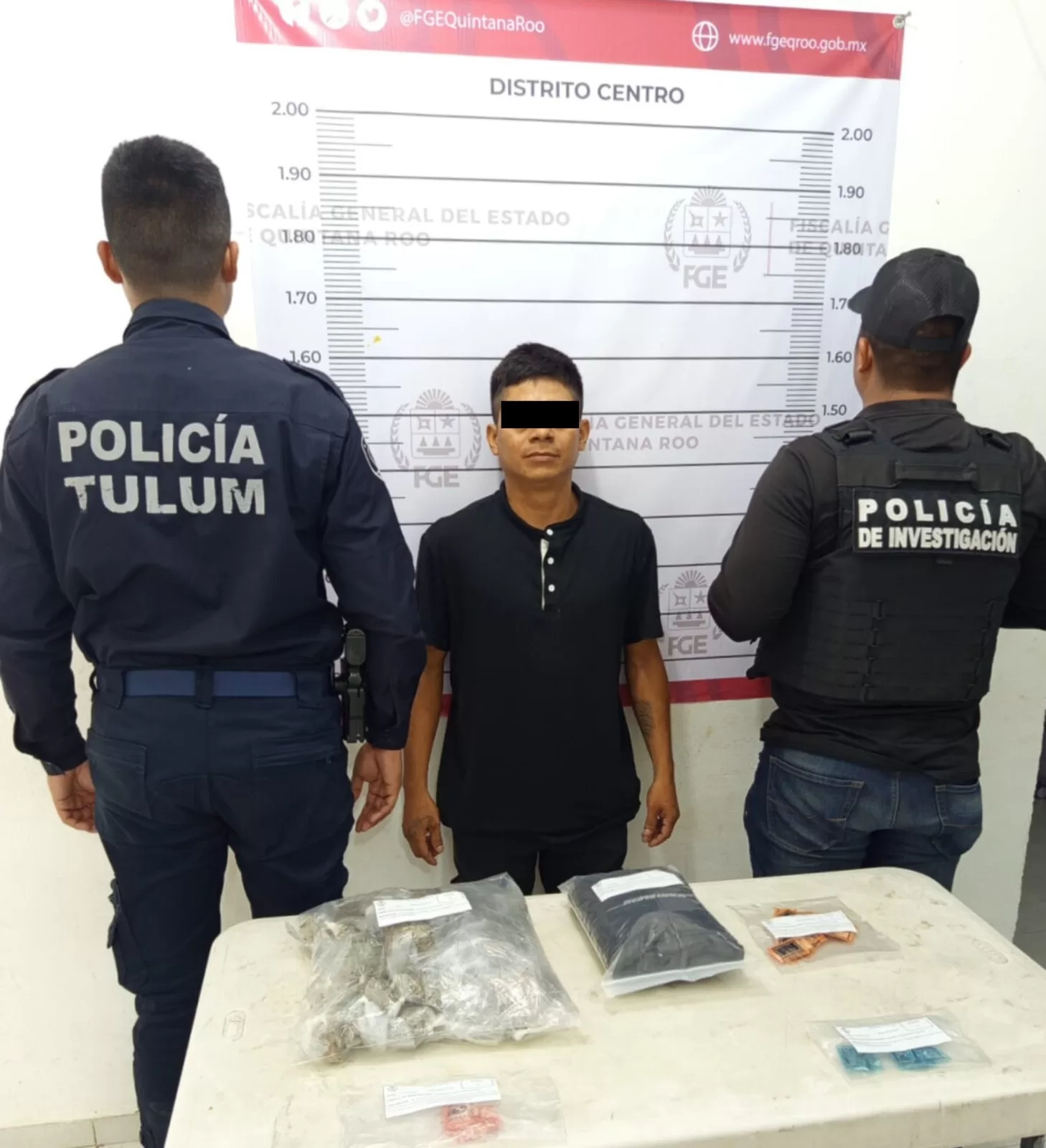Siete detenidos por narcomenudeo en Tulum quedan vinculados a proceso