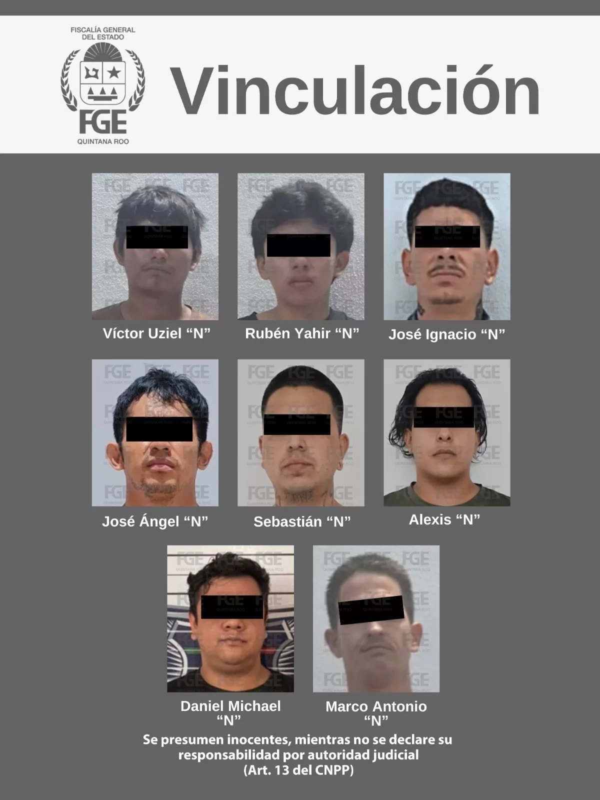 Vinculan a proceso a 17 personas por narcomenudeo en Cancún