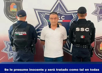 Taxista con denuncia de robo, detenido tras “volarse” señal de alto