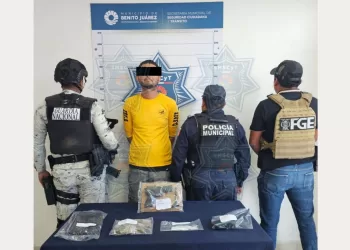 Luis Armando es detenido en Cancún con marihuana y cristal