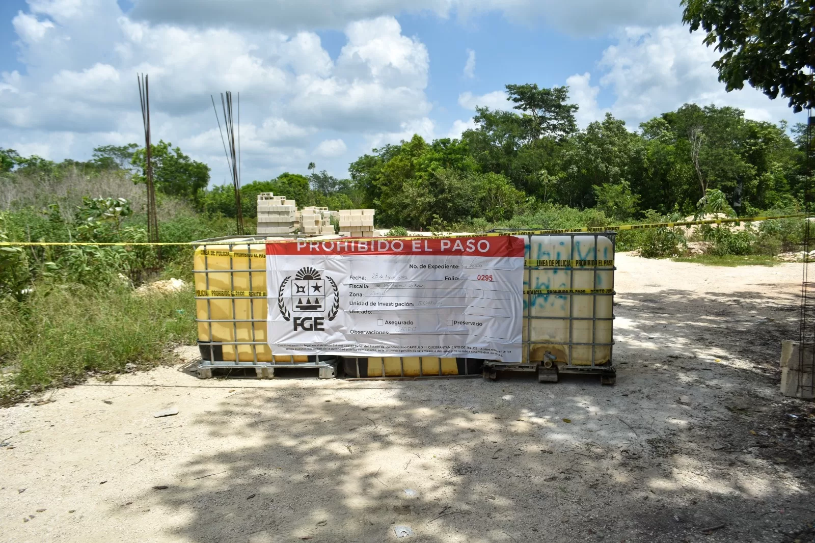 Aseguran predio en Cancún por daños ambientales