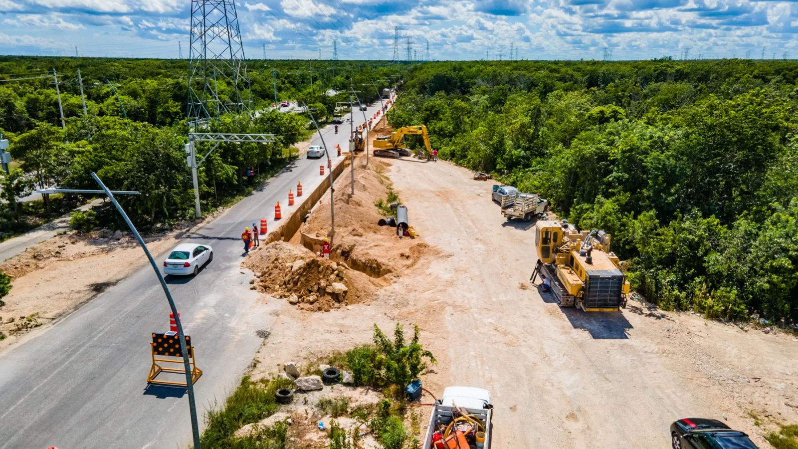 Arranca guakan obras de ampliación de la red sanitaria en la zona sur de Cancún