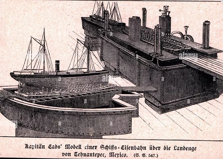 El empresario estadounidense Peter A. Haegous compró la concesión a José Garay y fundó la Tehuantepec Railroad Company.