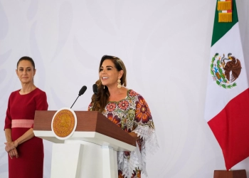 Quintana Roo vive auge turístico con 14 mil cuartos nuevos, afirma Mara Lezama ante la Presidenta