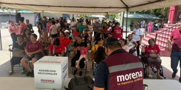 Mapeo electoral de Morena