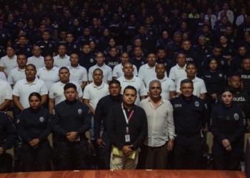 Gobierno de Estefanía Mercado refuerza valores en el servicio público con curso de ética a elementos de Seguridad Ciudadana