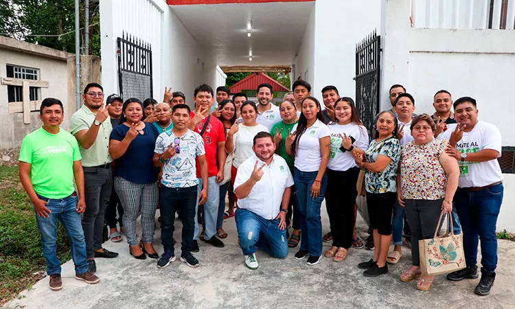 Renán Sánchez Tajonar fortalece la presencia del Verde en Lázaro Cárdenas