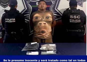 Capturado cuando manipulaba droga a un costado de una carretera