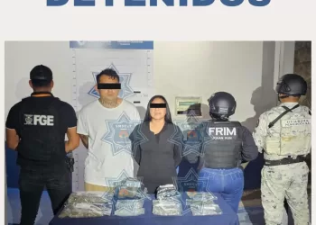 Detenida en Cancún pareja por delitos contra la salud