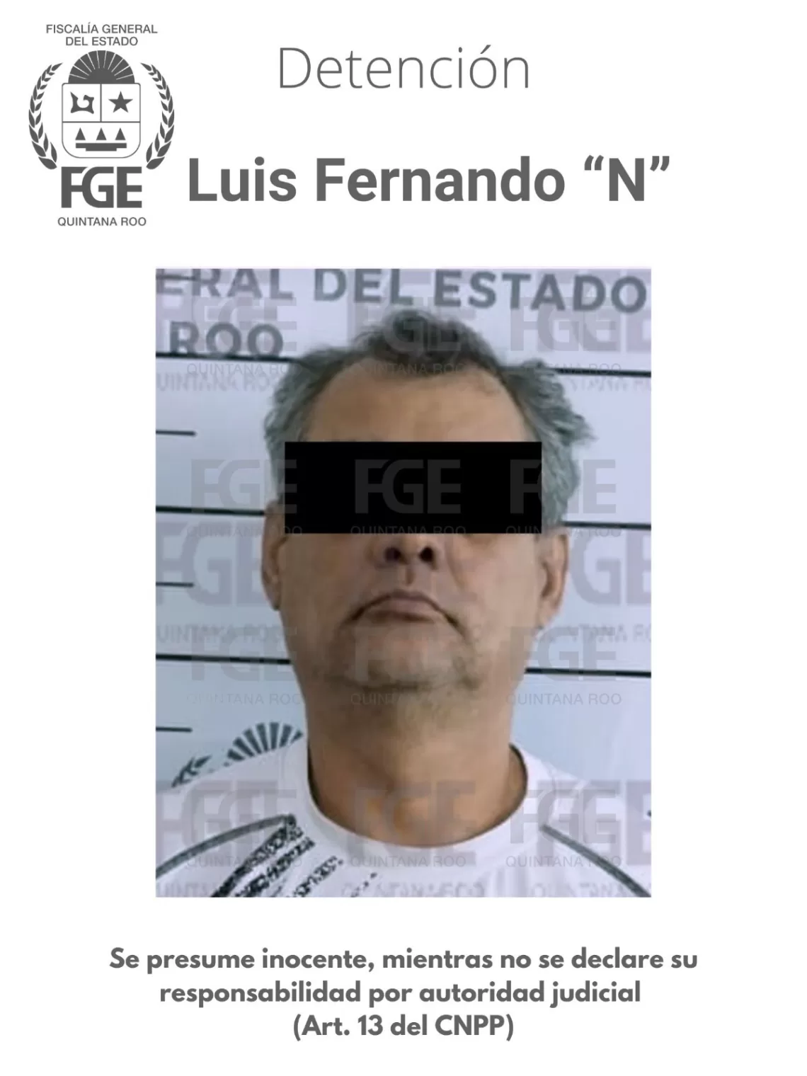 Detienen al presunto autor intelectual del homicidio de líder sindical en Cancún