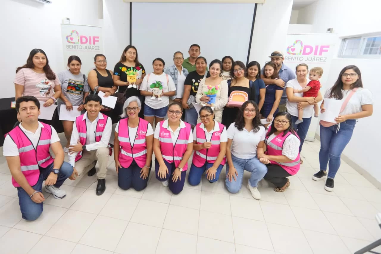 DIF Cancún refuerza la importancia de la educación inicial con pláticas para padres