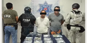 Son detenidos dos presuntos narcomenudistas en Cancún