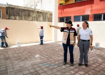 Estefanía Mercado borró en un año los colores partidistas en espacios públicos de Playa del Carmen