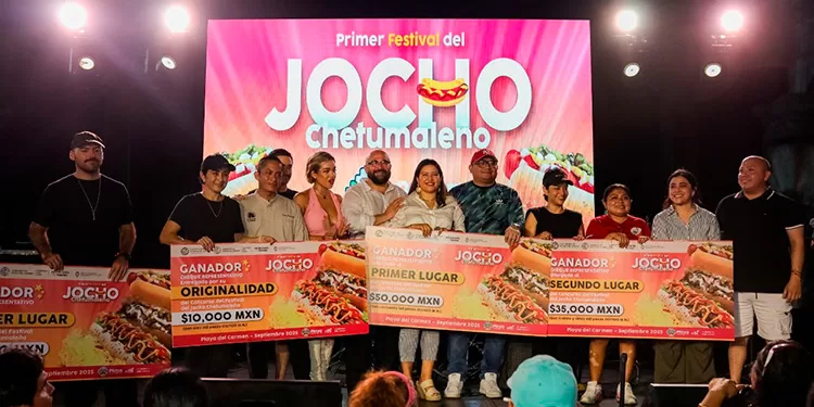 Multitudinario cierre del Primer Festival del Jocho Chetumaleño en Playa del Carmen