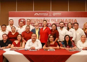 Encabeza Jorge Sanén la primera plenaria del grupo legislativo de Morena en Quintana Roo