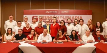 Encabeza Jorge Sanén la primera plenaria del grupo legislativo de Morena en Quintana Roo