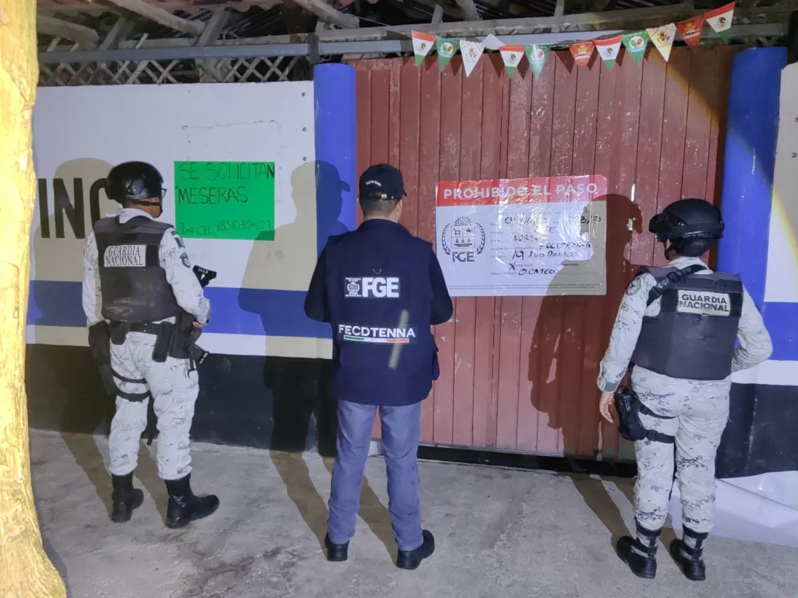 Rescatan a nueve mujeres víctimas de trata en bar de Benito Juárez